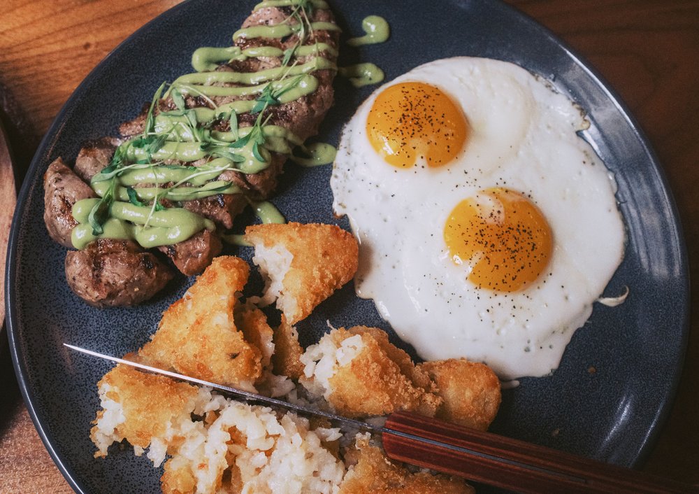 American Steak Breakfast