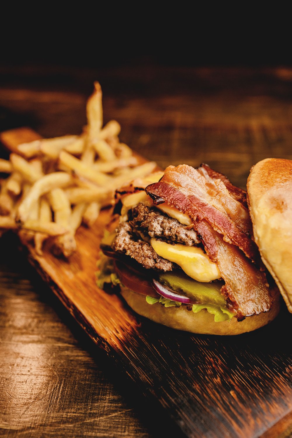 Bacon Cheese Beef Burger