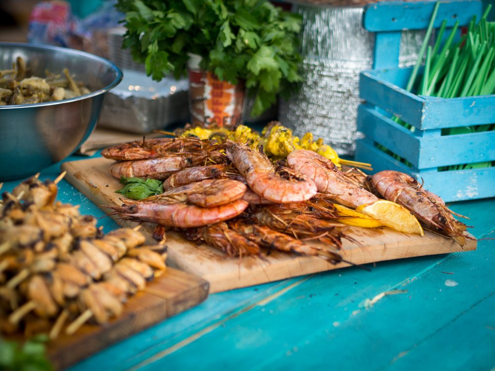 Grilled Seafood Platter