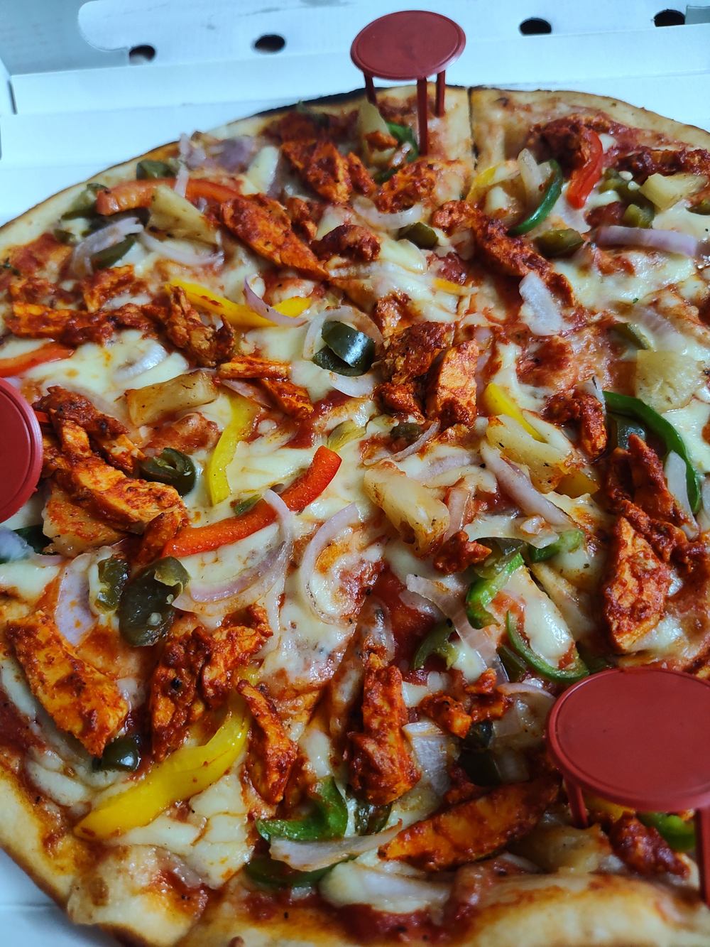 Peri Peri Chicken Pizza