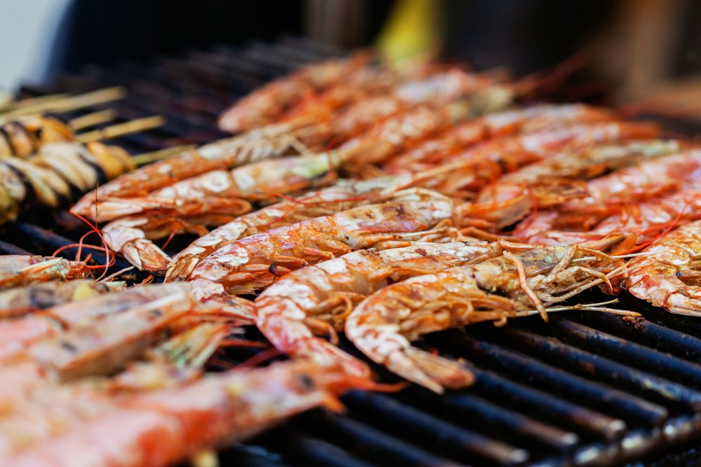 Sriracha Grilled Shrimp