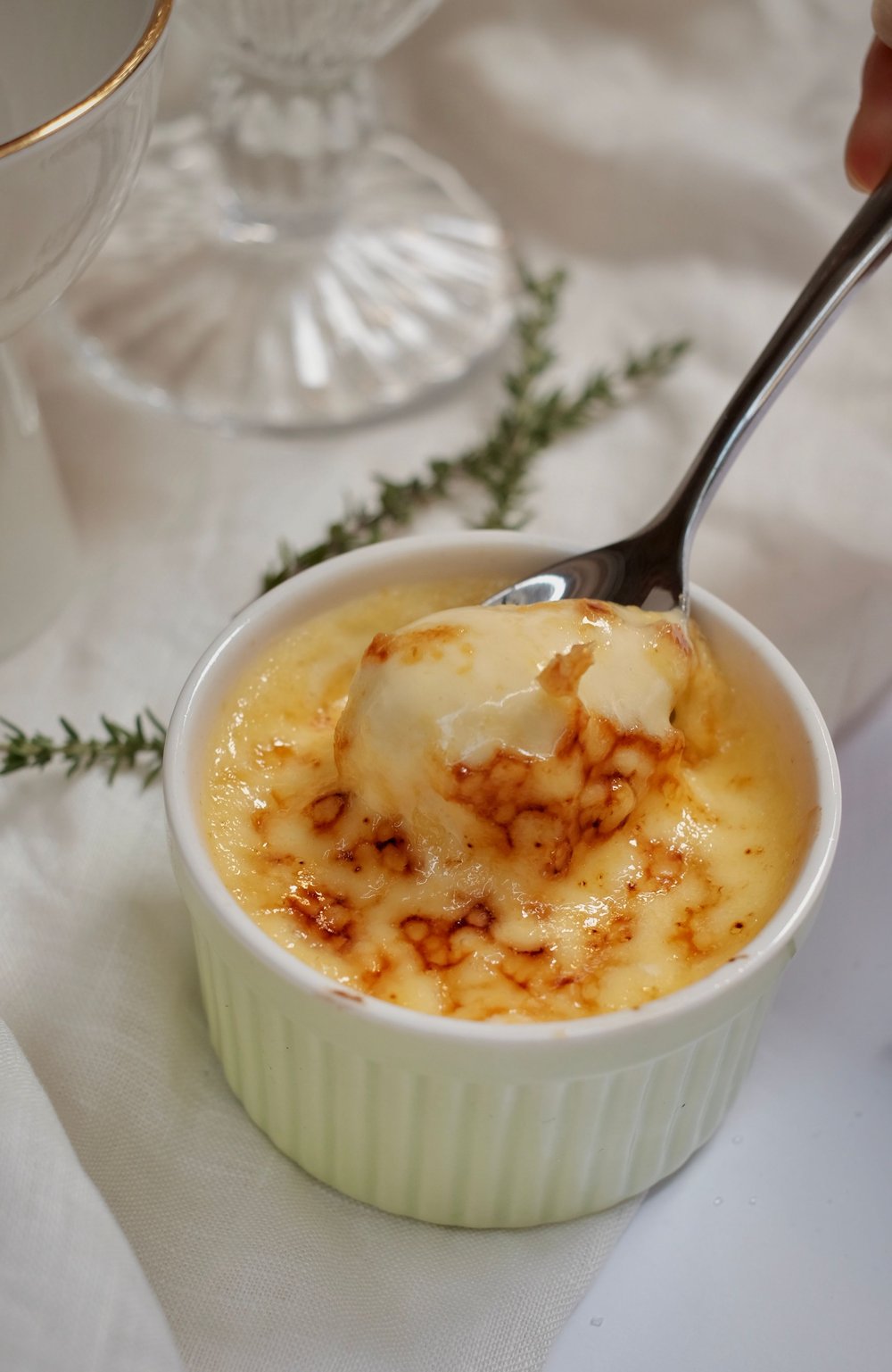 Vanilla Cream Brulee